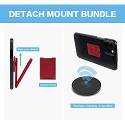 Lookstand + Detach Mount Lava Adjustable Cell Phone Stand Compatible with iPhone & Android - Cell Phone Holder for Bed | iPhone Holder iPhone Stand for Video | Desk Phone Stand for Recording