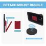 Lookstand + Detach Mount Lava Adjustable Cell Phone Stand Compatible with iPhone & Android - Cell Phone Holder for Bed | iPhone Holder iPhone Stand for Video | Desk Phone Stand for Recording
