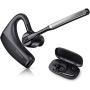 TOKSEL Bluetooth Earpiece V5.0 with Dual Mic Noise Cancelling Bluetooth Headset for Cell Phones, 8Hrs Talktime, Mute Button, Hands-Free Earphones Compatible iPhone Android Driving/Business/Office