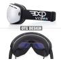 EXP VISION Snowboard Ski Goggles for Men Women and Youth, Over Glasses Skiing Snowboard Goggles with Anti Fog and UV400 Protection Dual Lenses Snow Goggles