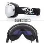 EXP VISION Snowboard Ski Goggles for Men Women and Youth, Over Glasses Skiing Snowboard Goggles with Anti Fog and UV400 Protection Dual Lenses Snow Goggles EXP VISION Snowboard Ski Goggles for Men Women and Youth, Over Glasses Skiing Snowboard Goggles with Anti Fog and UV400 Protection Dual Lenses Snow Goggles