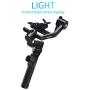 FeiyuTech AK4500 3-Axis Gimbal Stabilizer for DSLR Camera Canon EOS 80D 5D Mark Ⅳ 6D Mark Ⅱ, Sony a9 Full Frame Mirrorless, Sony A7R, A7S, A6300,A6400