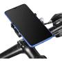 Enrilior GUB Mountain Bicycle Motorcycle Mobile Phone Camera Holder Mount Bracket Cycling (Black)