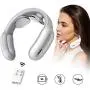 Neck Massager, HUNNAY Neck Relax Cordless Massager with Heat, 3 Modes 15 Levels Intelligent Portable Trigger Point Neck Massage Electric Pulses for Men and Women Neck Massager, HUNNAY Neck Relax Cordless Massager with Heat, 3 Modes 15 Levels Intelligent Portable Trigger Point Neck Massage Electric Pulses for Men and Women