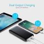 Miady 20000mAh Battery Power Bank, Portable Charger with 2 USB Ports, Backup Battery for Cellphone, iPhone, iPad, Samsung Galaxy, Android Phones, Nintendo Switch
