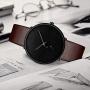 Mens Watches Minimalist Ultra Thin Waterproof Fashion Dressy Wrist Watch for Men Business Casual Luxury Quartz Analog Watch