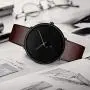Mens Watches Minimalist Ultra Thin Waterproof Fashion Dressy Wrist Watch for Men Business Casual Luxury Quartz Analog Watch