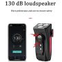 Snaka Bicycle Front and Back Headlight, Rechargeable Bike Front Light 400 Lumen 3 Modes LED Headlight 4 in 1 with Horn Phone Holder 4000mAh Recharger Power Bank Bicycle Set for 4.0 to 6.3 inches