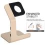 Apple Watch Stand-Tranesca Apple Watch Charging Stand for Series 4 / Series 3 / Series 2 / Series 1; 38mm/40mm/42mm/44mm Apple Watch- Gold