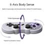 8Bitdo SN30 Pro Wireless Bluetooth Controller with Joysticks Rumble Vibration USB-C Cable Gamepad for Windows, Mac OS, Android, Steam, Compatible with Nintendo Switch