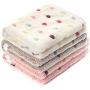 luciphia 1 Pack 3 Blankets Super Soft Cute Dot Pattern Pet Blanket Flannel Throw for Dog Puppy Cat Dot