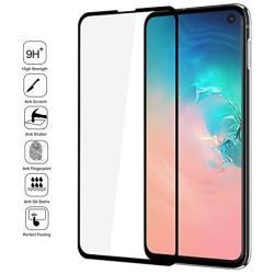 2-Pack HD Galaxy S10 Screen Protector [Fingerprint ID Enabled] Tempered Glass[3D Full Edge Covered] [9H Hardness] Case Friendly Glass Protector for Samsung Galaxy S10