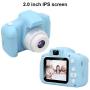 VJJB Kids Camera,Mini Rechargeable Childrens Digital Camera Shockproof Video Camcorder Gifts for 3-8 Year Old Boys Girls,8MP HD Video 2 Inch Screen 32GB Memory Card for Outdoor Play
