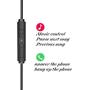 Anonyme Earphone Super Bass Wired Earbuds Headset in-Ear Wired Headphones with Mic for Mobile Phone Gaming Headphones White