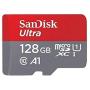 128GB SanDisk Ultra UHS-I Class 10 80mb/s MicroSDXC Memory Card works with  Samsung Galaxy S8, S8 Plus, S8 Note, S7, S7 Edge, S5 Active, S4 Cell Phones with Everything but Stromboli Memory Card Reader