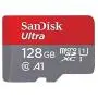 SanDisk 128GB SDXC Micro Ultra Memory Card Works with Samsung Galaxy A50, A40, A30 Cell Phone Class 10 (SDSQUAR-128G-GN6MN) Bundle with (1) Everything But Stromboli MicroSD and SD Card Reader