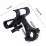 Enrilior Bicycle Aluminium Alloy Mobile Phone Holder Bracket Bike Cycling Accessory(Black) Enrilior Bicycle Aluminium Alloy Mobile Phone Holder Bracket Bike Cycling Accessory(Black)
