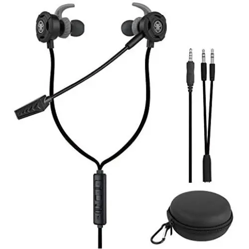 BlueFire 3.5 MM Gaming Headphone Wired Gaming Earphone Noise Cancelling Stereo Bass E-Sport Earphone with Adjustable Mic for PS4, Xbox One, Laptop, Cellphone, PC (Black) BlueFire 3.5 MM Gaming Headphone Wired Gaming Earphone Noise Cancelling Stereo Bass E-Sport Earphone with Adjustable Mic for PS4, Xbox One, Laptop, Cellphone, PC (Black)