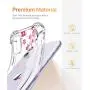 GVIEWIN iPhone 11 Case, Clear Flower Design Soft & Flexible TPU Ultra-Thin Shockproof Transparent Bumper Protective Floral Cover Case for iPhone 11 6.1 Inch 2019 (Peach Blossom/Pink) GVIEWIN iPhone 11 Case, Clear Flower Design Soft & Flexible TPU Ultra-Thin Shockproof Transparent Bumper Protective Floral Cover Case for iPhone 11 6.1 Inch 2019 (Peach Blossom/Pink)