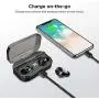 Wireless Earbuds, Letsfit IPX6 Waterproof, 80H Playtime with Wireless Charging Case, Bluetooth 5.0 Headphones Deep Bass Stereo Earphones in-Ear Built-in Mic for Sports Wireless Earbuds, Letsfit IPX6 Waterproof, 80H Playtime with Wireless Charging Case, Bluetooth 5.0 Headphones Deep Bass Stereo Earphones in-Ear Built-in Mic for Sports