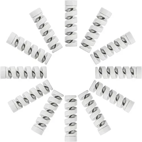 Jetec 12 Pieces Highly Flexible Silicone Micro USB Protector, Mouse Cable Protector, Suit for All Cell Phones, Computers and Chargers (Gray) Jetec 12 Pieces Highly Flexible Silicone Micro USB Protector, Mouse Cable Protector, Suit for All Cell Phones, Computers and Chargers (Gray)