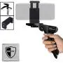 GearFend Heavy Duty Pistol Grip Stabilizer, Tripod Table Stand with Universal Smartphone Tripod Mount for DSLR Cameras, All iPhones, Samsung Phones, Most Mobile Phones Plus Microfiber Cloth GearFend Heavy Duty Pistol Grip Stabilizer, Tripod Table Stand with Universal Smartphone Tripod Mount for DSLR Cameras, All iPhones, Samsung Phones, Most Mobile Phones Plus Microfiber Cloth