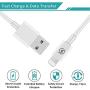 LUOSIKE iPhone Charger 10 ft Cable with Wall Plug (4 Pack), Dual USB Wall Charger Block with 2X10 Foot Long Charging Cord Compatible with iPhone 11/11 Pro/11 Pro Max/Xs/Xs Max/XR/X 8/7/6/6S Plus, iPad