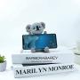 Cute Koala Animal Cell Phone Stand for Desk Smartphone Mobile Phone Holder for iPhone Android Smartphone Holder Desk Decorations