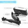 Car Headrest Mount/Tablet Holder Car Backseat Seat Mount/Tablet Headrest Holder Universal 360° Rotating Adjustable for All 6"-10.5" Tablet iPad iPad Air iPad Mini,Samsung Galaxy