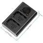Neewer Dual USB Charger for Sony NP-FZ100 Battery, Compatible with Sony A9 A7III A7RIII Cameras, Designed with LCD Display, Versatile Charging Options Neewer Dual USB Charger for Sony NP-FZ100 Battery, Compatible with Sony A9 A7III A7RIII Cameras, Designed with LCD Display, Versatile Charging Options