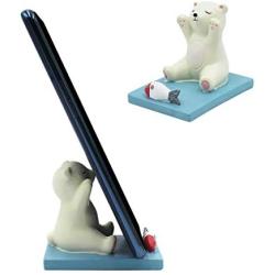 Amamcy Cute Bear Cell Phone Holder Stand, Smartphone Desk Holder for iPhone Xs/Max/XR/X/8/9 Plus/Google Pixel/Samsung Galaxy Note