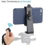 ORIbox Phone Tripod Stand Adapter Cell Phone Holder Mount Adapter, Fits iPhone, Samsung, and All Phones, Rotates Vertical and Horizontal, Adjustable Clamp