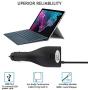 Surface Car Charger, 42W 12V 2.58A Power Supply for Microsoft Surface Pro 3/Pro 4/Pro 5/Pro 6, Surface Book, Surface Go, Surface Laptop with 5V 2.1A USB Charging Port (5Ft Cord)