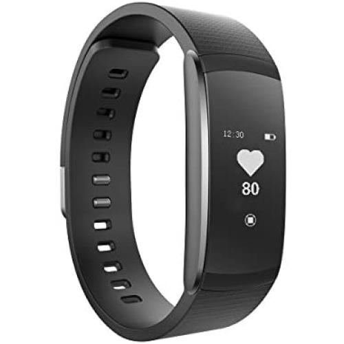 AUPALLA iWOWNFit i6 pro Activity Tracker Smart Bracelet Work with Heart Rate Monitor 21 Multi-Sports Modes Sleep Monitor Calories Burns GPS Calendar Alarm Support iPhone Android Smartphone