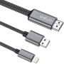 HDMI Cable for iPhone iPad - MPIO iPhone to TV,1080P HDTV Digital AV Adapter, HDMI Connector Adapter for iPhone 11,XS,XR,X,8,7,6,iPad Air,Mini,Pro,iPod Touch to TV Projector-for iOS 9 or Above
