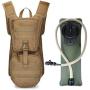 G4Free Military Tactical Hydration Pack Water Backpack with 3L Upgraded Bladder for Hiking, Running