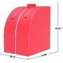 KUPPET Portable Folding Steam Sauna-2L One Person Home Sauna Spa for Full Body Slimming Loss Weight w/Chair, Remote Control, Steam Pot, Foot Rest, Mat (Pink)