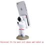 GOODKSSOP Funny Unique Astronaut Style Resin Cute Desktop Stand Holder Desk Mount Universal for iPhone 11 Pro Max/11/11Pro/Xs/XR/7/8Samsung S9/S10 Cell Mobile Phone for iPad Air Pro Mini Tablet PC