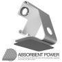 Apple Watch Stand, ZVEproof Universal 2 in 1 iPhone and Apple Watch Charger Holder Charging Station for iWatch,iphone6/7/8 X Plus,Nintendo Switch,Tablets(Up to 12.9 inch), Silver