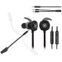 BlueFire 3.5 MM Gaming Headphone Wired Gaming Earphone Noise Cancelling Stereo Bass E-Sport Earphone with Adjustable Mic for PS4, Xbox One, Laptop, Cellphone, PC (Black)