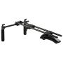 Movo SG500 Dual Grip Video Shoulder Support Rig with 15mm Rods for DSLR Cameras and Camcorders