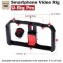 ULANZI Smartphone Video Kit, Phone Video Rig + 2 LED Video Light + Video Microphone, Universal Phone Filmmaking Setup YouTube Equipment for iPhone 11 Pro Max XS 8 Samsung Google OnePlus