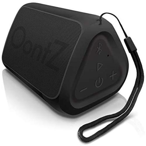 OontZ Angle Solo - Bluetooth Portable Speaker, Compact Size, Surprisingly Loud Volume & Bass, 100 Foot Wireless Range, IPX5, Perfect Travel Speaker, Bluetooth Speakers by Cambridge Sound Works (Black)
