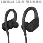 Powerbeats High-Performance Wireless Earphones - Apple H1 Headphone Chip, Class 1 Bluetooth, 15 Hours of Listening Time, Sweat Resistant Earbuds - Black (Latest Model)