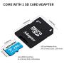 Micro Center Premium 256GB microSDXC Card UHS-I Flash Memory Card C10 U3 V30 4K UHD Video A1 Micro SD Card with Adapter (256GB)
