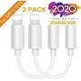 (2Pack) Headphone Jack Aux Adapter Dongle for iPhone Xs/Xs Max/XR/ 8/8 Plus/X (10) / 7/7 Plus Adapter to 3.5mm Jack Converter Car Charge Accessories Cables & Audio Connector Earphone Splitter Adapter (2Pack) Headphone Jack Aux Adapter Dongle for iPhone Xs/Xs Max/XR/ 8/8 Plus/X (10) / 7/7 Plus Adapter to 3.5mm Jack Converter Car Charge Accessories Cables & Audio Connector Earphone Splitter Adapter