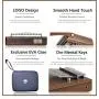 17 Key Kalimba Thumb Piano-Handmade Solid Walnut Wood Radio Type Kalimba as Gifts for Kids and Adults with Premuim Accessories (TK-R1) 17 Key Kalimba Thumb Piano-Handmade Solid Walnut Wood Radio Type Kalimba as Gifts for Kids and Adults with Premuim Accessories (TK-R1)