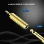 3.5mm (1/8 inch) Male to 6.35mm (1/4 inch) Female Stereo Audio Headphones Adapter, 3.5 to 6.35 mm Converter, 2 Pack-Gold Plated 3.5mm (1/8 inch) Male to 6.35mm (1/4 inch) Female Stereo Audio Headphones Adapter, 3.5 to 6.35 mm Converter, 2 Pack-Gold Plated