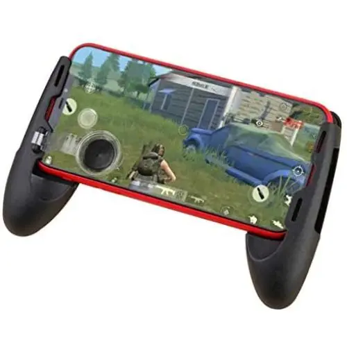 Portable Game Handle Gamepad, Phone Holder Mobile Phone Gamepad Joystick Grip Support for 4.5-6.5 inch Mobile Phone (C Type) Portable Game Handle Gamepad, Phone Holder Mobile Phone Gamepad Joystick Grip Support for 4.5-6.5 inch Mobile Phone (C Type)