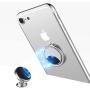 VASIVO Smart Phone Finger Ring Holder Mirror Series Stylish 360°Rotation 180°Flip Ring Stand Grip Mount for iPhone 7/7 Plus, Galaxy S8/S8 Plus and Other Smartphones (Silver)